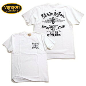 VANSON T�V���c �����Y����T�V���c vanson t�V���c�� �z�C���E�C���O 882V068-24 Leathers �o�C�J�[ �J�b�g�\�[ �����Y�t�@�b�V����