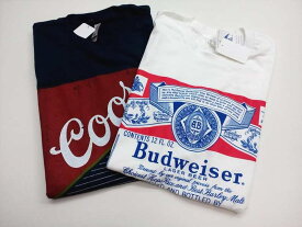 インポートtシャツ ビール tシャツ BEER カットソー Budweiser バドワイザー半袖Tシャツ　coors クアーズ半袖Tシャツ BCB001