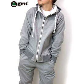 ジップパーカー grn 服　ボンディング パーカー BONDING FLEECE HOODIE JKT 透湿 防風 撥水 ウインドブロック 裏フリースパーカー　GU041072