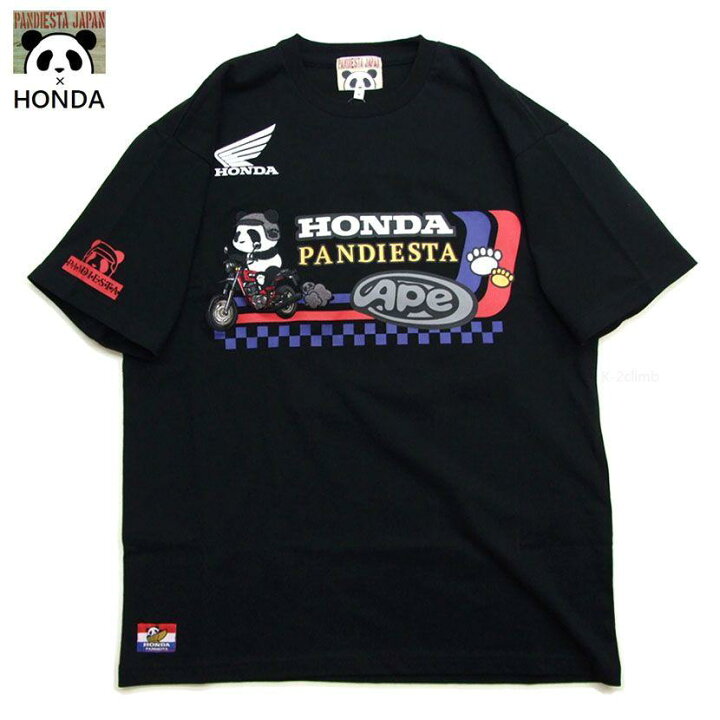 楽天市場】HONDA×PANDIESTA Apeライド半袖Tシャツ 男女兼用 585506