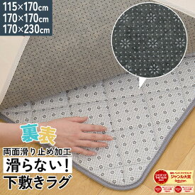 【ジャンル大賞！】 ラグ 下敷きラグ 四層構造アルミシート入り ラグマット 低反発 厚20mm 防音 フロア 床 滑り止め付き 裏表 厚手 ふかふか すべらない 北欧 ウレタン アルミシート 保温 通気性