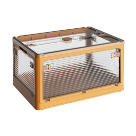 【50％オフクーポン】即納 収納ボックス 収納ケース 折りたたみ 収納 ふた付き キャスター付き 5面開き 前開き 27L 40L 53L 82L 屋外 おしゃれ プラスチック 衣装ケース コンテナ ボックス 衣類 布団