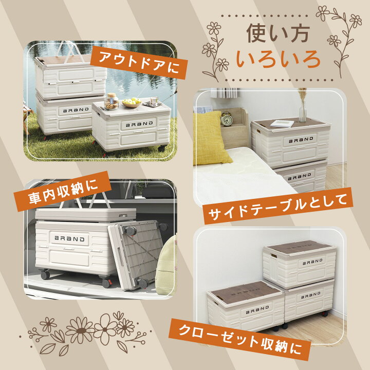 楽天市場】折りたたみコンテナ コンテナボックス 収納ボックス 