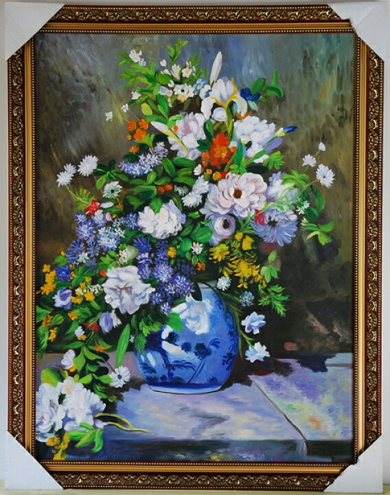 楽天市場】【受注制作】新品ルノワール/ルノアール/肉筆複製画 模写 大 