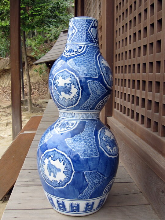 楽天市場 中国 清時代染付 瓢箪形大花瓶62cm 中国陶磁器 陶器 中国 清 清国 時代 以下検索関連語彙 明 宋 南宋 北宋 元 国宝 重要文化財 送料無料 伽羅沈香 陶磁器 美術品の佳月院