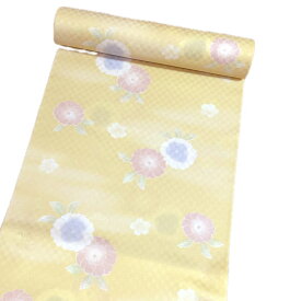 長襦袢 洗える 反物 ポリエステル （ピンク系 桜柄） 着物 レディース 女性 和装 和服