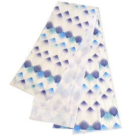 半幅帯 細帯 染め帯 羅 日本製 浴衣 着物 小紋 レディース 女性 和装 和服【レターパックプラスOK】