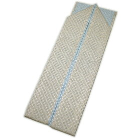 重ね衿 ラメ入り正絹の二重伊達衿（ベージュ系＆ブルー系） 成人式 振袖 卒業式 袴 二尺袖 訪問着 謝恩会 【メール便OK】