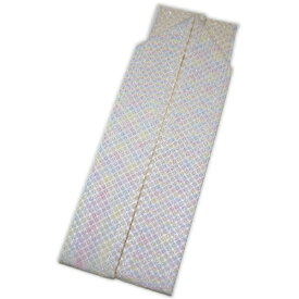 重ね衿 ラメ入り正絹の二重伊達衿（レインボー柄＆ベージュ系） 成人式 振袖 卒業式 袴 二尺袖 訪問着 謝恩会 【メール便OK】