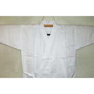 【夏物 弓道・道衣（道着・胴着）女物】SS〜5Lの8サイズ 風通しサマーポリエステル 夏用 Κ 白無地 弓道着