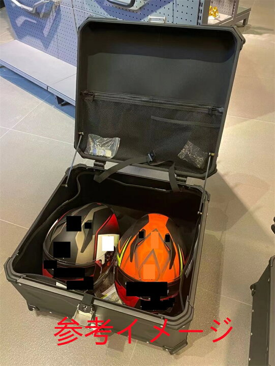 楽天市場】アルミトップケース 100L 特大 リアボックス ツーリング 