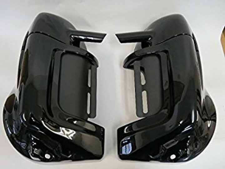 楽天市場】Harley ツーリング ロワーフェアリング グローブボックス黒 