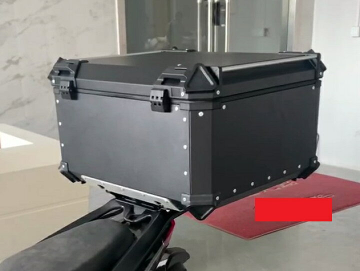 楽天市場】アルミトップケース 100L 特大 リアボックス ツーリング 