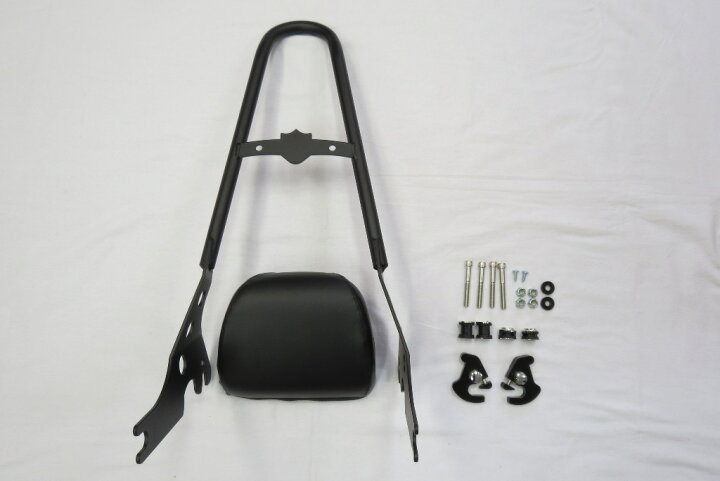 楽天市場】デタッチャブル バックレストXL1200R XL883 R/C ハーレー黒 