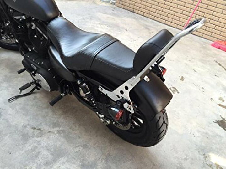 楽天市場】デタッチャブル バックレストXL1200R XL883 R/C ハーレー黒 