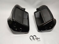 Harley用 Touring Street Glide Road Glide Electra 2014-2022 ロアーフェアリングキット 黒