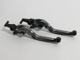 t-max TMAX 500 2001-2007 マグザム 2010-2012 CNC ブレーキレバーセット 角度調整 長さ調整 可倒式 灰