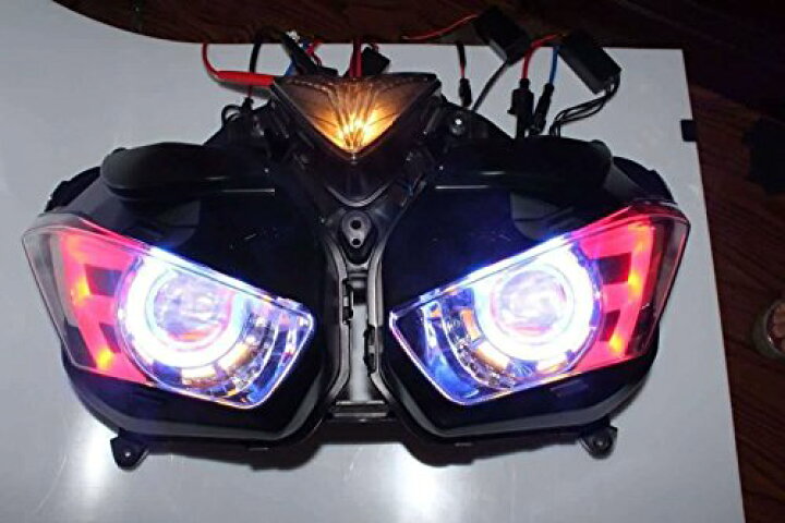 楽天市場】YZF-R25/R3 プロジェクターイカリング ウインカーライト 