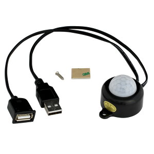 USB LEDp ԊO lZT[XCb` ی^ P[ut 5V 2A TDL-2025 