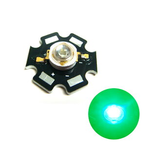 �p���[LED Edison 3W �ΐF EDET-3LA1-1 ���^�q�[�g�V���N�t�� 10��