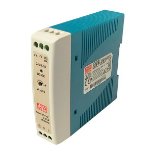 XCb`Od 24V 1A 24W 艻d DIN[Ή Meanwell MDR-20-24