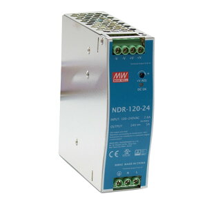 XCb`Od 24V 5A 120W 艻d DIN[Ή Meanwell NDR-120-24