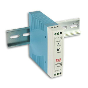 XCb`Od 12V 1.67A 20W 艻d DIN[Ή Meanwell MDR-20-12