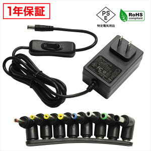 ACA_v^[ ėpd 12V 3A 36W XCb`t L^8Zbg 5.5mm 2.1mm PSEF 1Nۏ