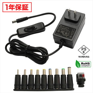 ACA_v^[ ėpd 12V 3A 36W XCb`t 10Zbg 5.5mm 2.1mm PSEF 1Nۏ