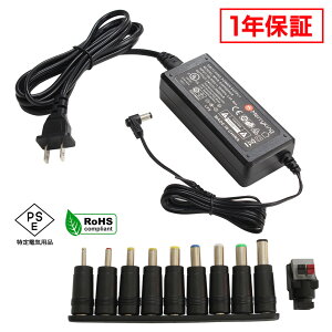 ACA_v^[ ėpd 24V 2A 48W L^RlN^ 10Zbg 5.5mm 2.1mm PSEF 1Nۏ