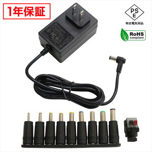 ACA_v^[ ėpd 12V 3A 36W L^RlN^ 10Zbg 5.5mm 2.1mm PSEF 1Nۏ