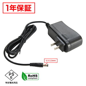 ACA_v^[ ėpd 12V 1.5A 18W 5.5mm 2.5mm PSEF 1Nۏ