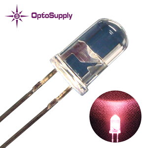 LED �����_�C�I�[�h 5mm �C�e�^ Orange Peach OptoSupply 30mA 15deg OSCG4L5111A 20��