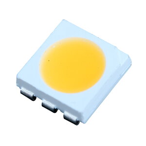 LED�`�b�v SMD 5050 3�`�b�v EDISON �d���F �d�q�H�� DIY 3.3V 3000K 5500mcd ET-5050X-3F1W 50��