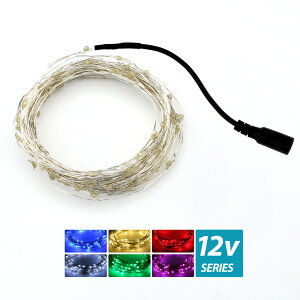 �W���G���[���C�g �C���~�l�[�V���� �t�F�A���[���C�g LED 12V �h�� 10m 100��