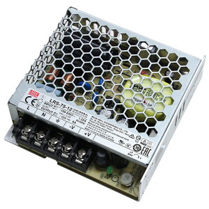 XCb`Od 12V 6A 72W 艻d Meanwell LRS-75-12 ^