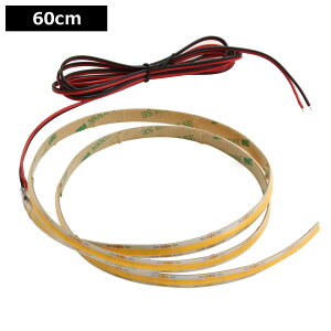 LEDe[vCg 12V 60cm COB dF hbgX В[q x[X P[u1.5m