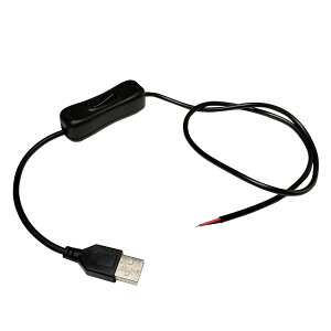 USB ؂ςȂP[u IX 5V 60cm on/offXCb`t