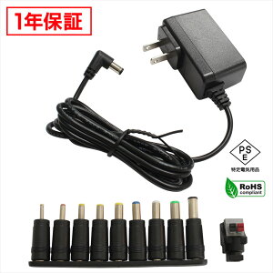 ACA_v^[ ėpd 24V 0.5A 12W L^RlN^ 10Zbg 5.5mm 2.1mm PSEF 1Nۏ