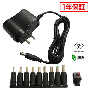 ACA_v^[ ėpd 6V 1A 6W 10Zbg 5.5mm 2.1mm PSEF 1Nۏ