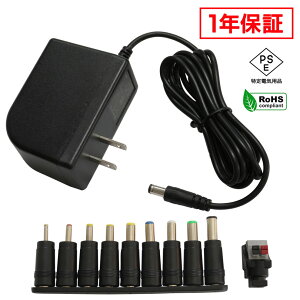 ACA_v^[ ėpd 12V 2A 24W 10Zbg 5.5mm 2.1mm PSEF 1Nۏ