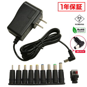 ACA_v^[ ėpd 12V 1.25A 15W L^RlN^ 10Zbg 5.5mm 2.1mm PSEF 1Nۏ