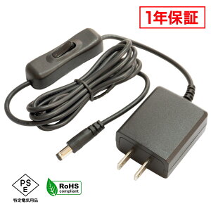 ACA_v^[ ėpd 24V 0.5A 12W XCb`t 5.5mm 2.1mm PSEF 1Nۏ