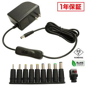 ACA_v^[ ėpd 24V 1A 24W XCb`t 10Zbg 5.5mm 2.1mm PSEF 1Nۏ