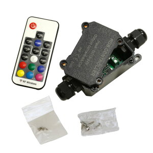LEDe[vCgp RGBp CX 12V 24V 4A×3ch h IP65 RFRt 44[h