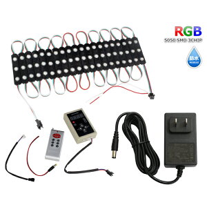 LEDW[  RGB 12V x[X h ŔƖ ԐڏƖ ƃAN 20A×3 Rg[[ d Zbg