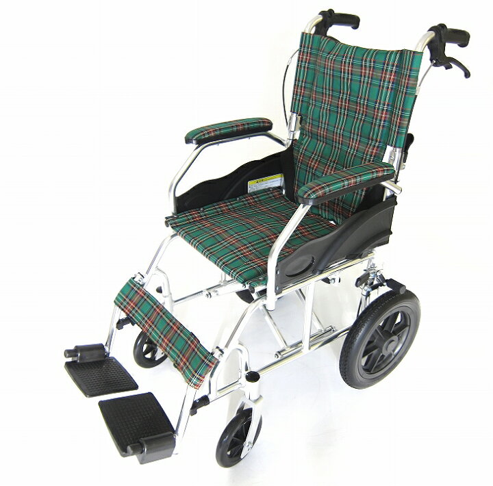 楽天市場】車椅子 コンパクト 軽量 折り畳み 介助用 介護 全4色 送料 