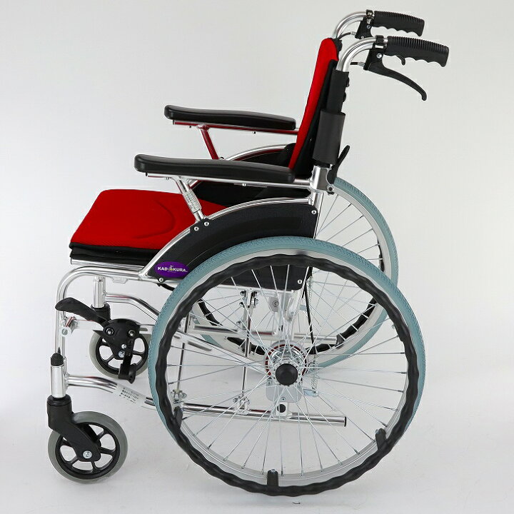 楽天市場】車椅子 車イス 車いす 軽量 折り畳み 介護 自走式 足こぎ 
