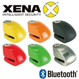 国内正規品 保証付 本物 XENA ゼナ スマホ対応 ディスクロック アラーム XX6 BLE Bluetooth バイク 盗難防止 防犯 盗難対策 イタズラ防止 オートバイセキュリティ ディスクアラーム 在庫処分