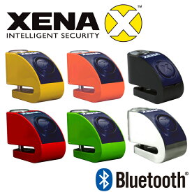 国内正規品 保証付 本物 XENA ゼナ スマホ対応 ディスクロック アラーム XZZ6L BLE Bluetooth バイク 盗難防止 防犯 盗難対策 イタズラ防止 オートバイセキュリティ ディスクアラーム 送料無料 在庫処分